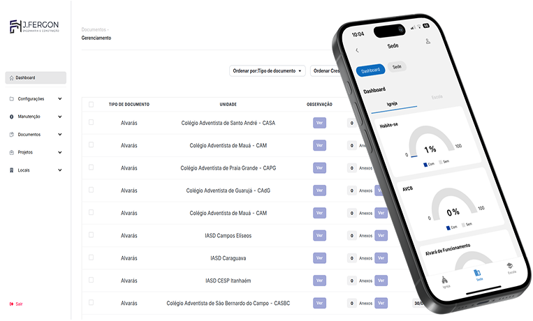 JFergon - Gestão de obras
